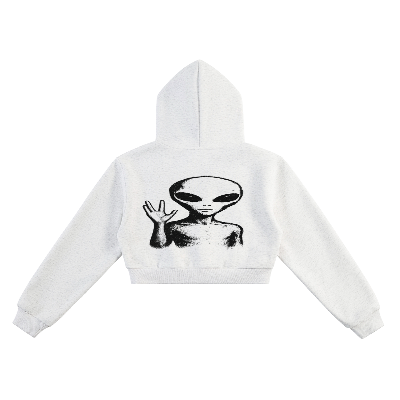 Slime Star Cropped Hoodie