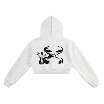 Slime Star Cropped Hoodie