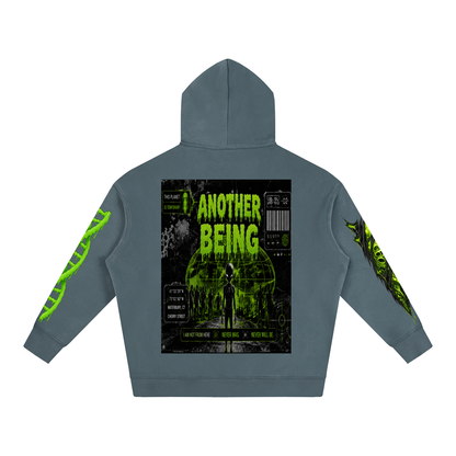 Space Alien Oversized Fleece Hoodie