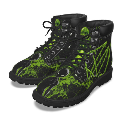 Alien Slime Combat Boots