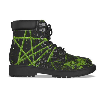 Alien Slime Combat Boots