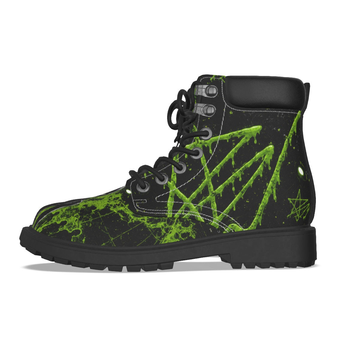 Alien Slime Combat Boots