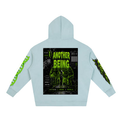 Space Alien Oversized Fleece Hoodie
