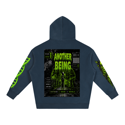 Space Alien Oversized Fleece Hoodie