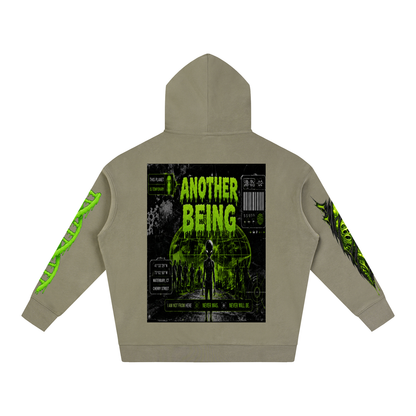 Space Alien Oversized Fleece Hoodie