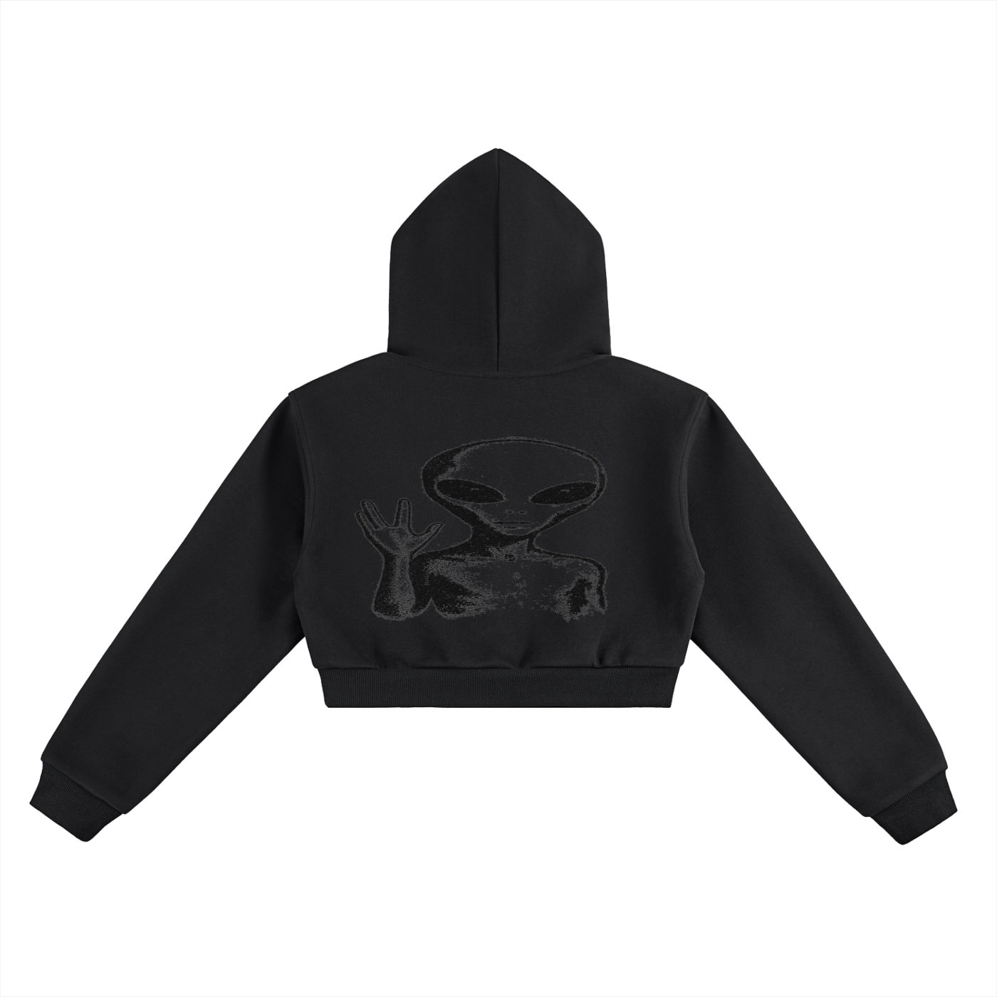 Slime Star Cropped Hoodie
