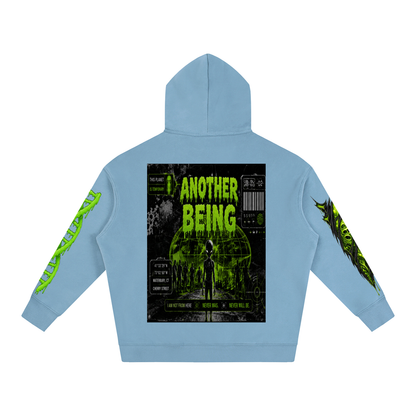 Space Alien Oversized Fleece Hoodie