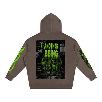Space Alien Oversized Fleece Hoodie
